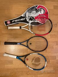 3 Racchette da Tennis Wilson Federer Wilson Arteng