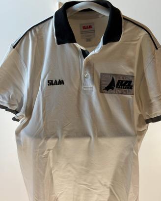 Polo manica corta Slam team New Zeland