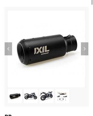 Scarico Ixil Race Xtrem Black KTM Duke