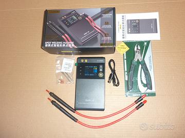 Saldatore a punti FNIRSI SWM-10 + tronchese inox