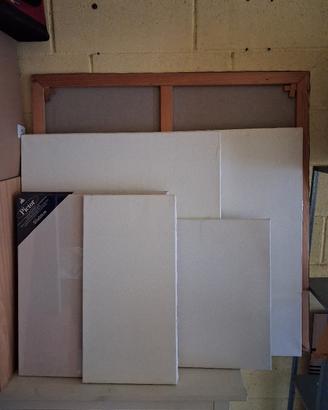 Set di tele per dipingere 