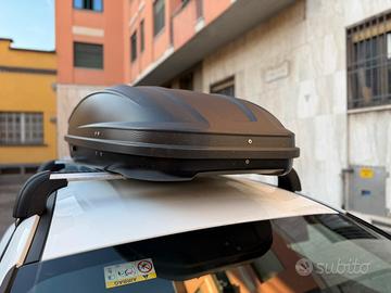 Baule da tetto con barre portatutto Ford Puma