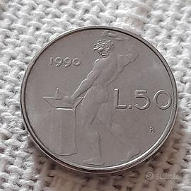 monete italiane 50 lire