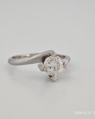 solitario modello valentino 0.30ct colore G -VS