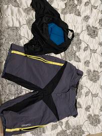 Pantaloni MTB Craft con fondello - Tg. M