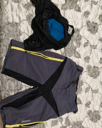 Pantaloni MTB Craft con fondello - Tg. M