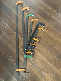 Morsetto legno 150 100 60 40 mors alfa strettoio