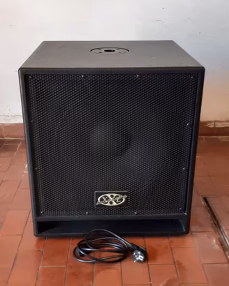 Subwoofer attivo amplificato dj live karaoke feste