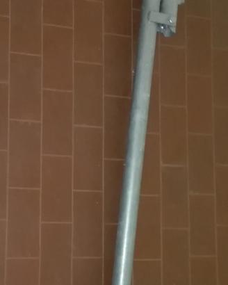 Palo porta antenna zincato