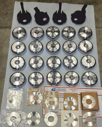 Cover filtro aria e inserti Harley Davidson 1340