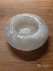 Posacenere in Pietra Bianca di Alabastro