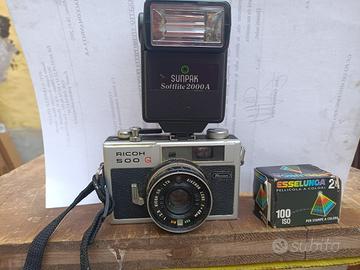 Ricoh 500G fotocamera pellicola 35mm