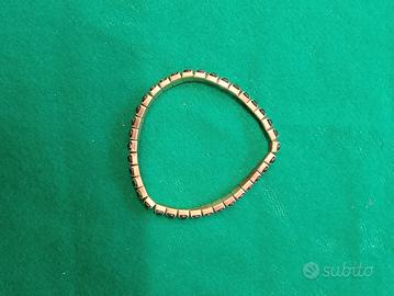 Bracciale con brillanti neri