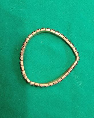 Bracciale con brillanti neri