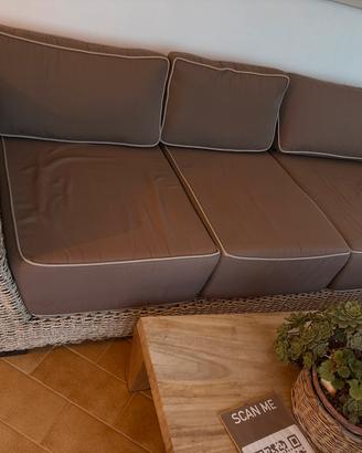 Divano e poltrona Outdoor