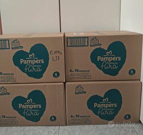 Pampers Protezione Pura taglia 4, 304 pz, nuovi