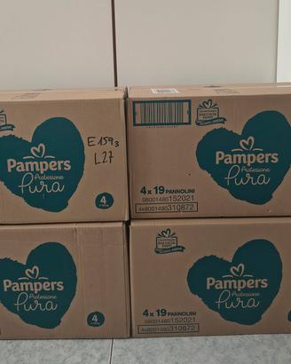 Pampers Protezione Pura taglia 4, 304 pz, nuovi