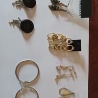 Orecchini bigiotteria. Vendibili anche separatamen