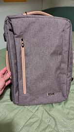 Zaino LifeWit multifunzione per Laptop/PC grigio