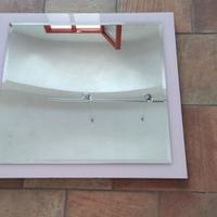 SPECCHIO ROSA RETTANGOLARE