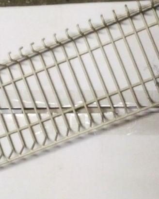 Portasapone doppio vintage metallo plastificato