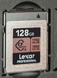 CF Lexar professional 128 GB