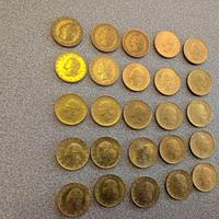 Monete Lotto 20 Lire Italiane 57-90