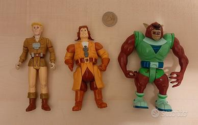 3 personaggi Ghostbusters Filmation 