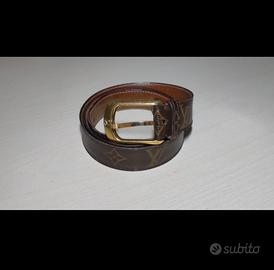 Cintura Louis Vuitton Monogram in pelle