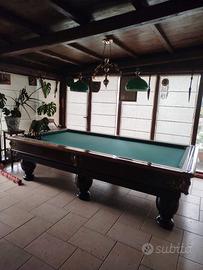 Biliardo anni 50 in legno massello