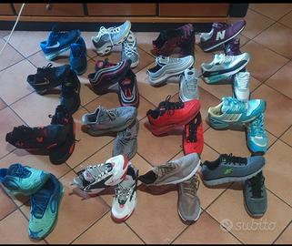 Scarpe varie marche