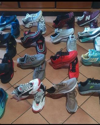 Scarpe varie marche