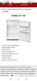 Frigorifero colonnaNardi AS 140 4SGA
 Classe A+