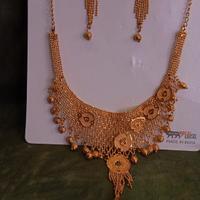 parure collana e orecchini MIJ goccia