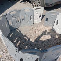 Blocchi per recinzione in plastica