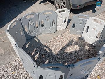 Blocchi per recinzione in plastica