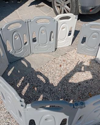 Blocchi per recinzione in plastica