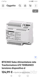 Alimentatore/ trasformatore bticino terraneo 672