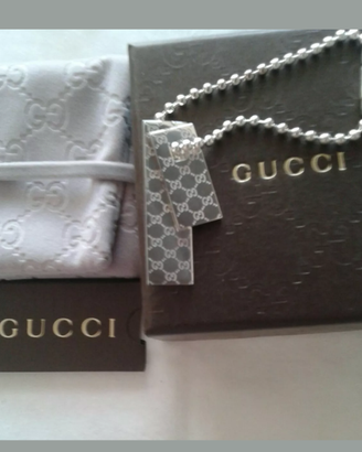 Gucci portachiavi in arg. 925 % -originale