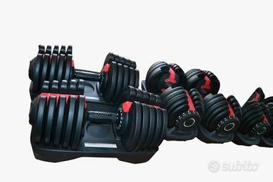 Coppia manubri regolabili 24 kg