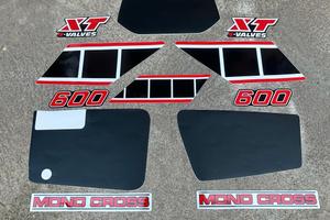 Adesivi compatibili con YAMAHA XT 600 43F 1983/86