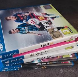 Lotto 4 giochi PS4 - FIFA 16,20,23 + Fallout 76