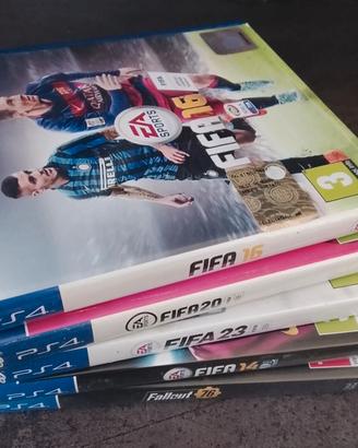 Lotto 4 giochi PS4 - FIFA 16,20,23 + Fallout 76