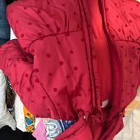 Giubbottino bimba rosso chicco