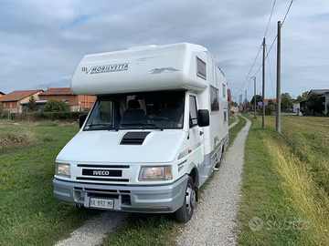 camper mansardato mobilvetta