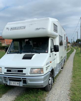 camper mansardato mobilvetta