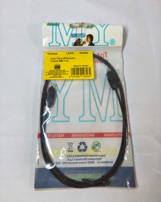 Cavo Audio Digitale a Fibra Ottica Toslink M/M