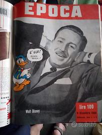 Rivista epoca primi 10 numeri 1950 rilegati