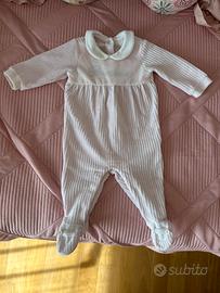 Set 6 tutine ciniglia neonata 0-3 mesi