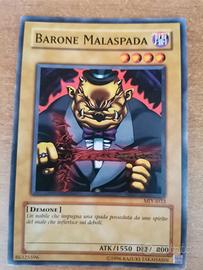 Carta yu-gi-oh Barone Malaspada mazzo introduttivo